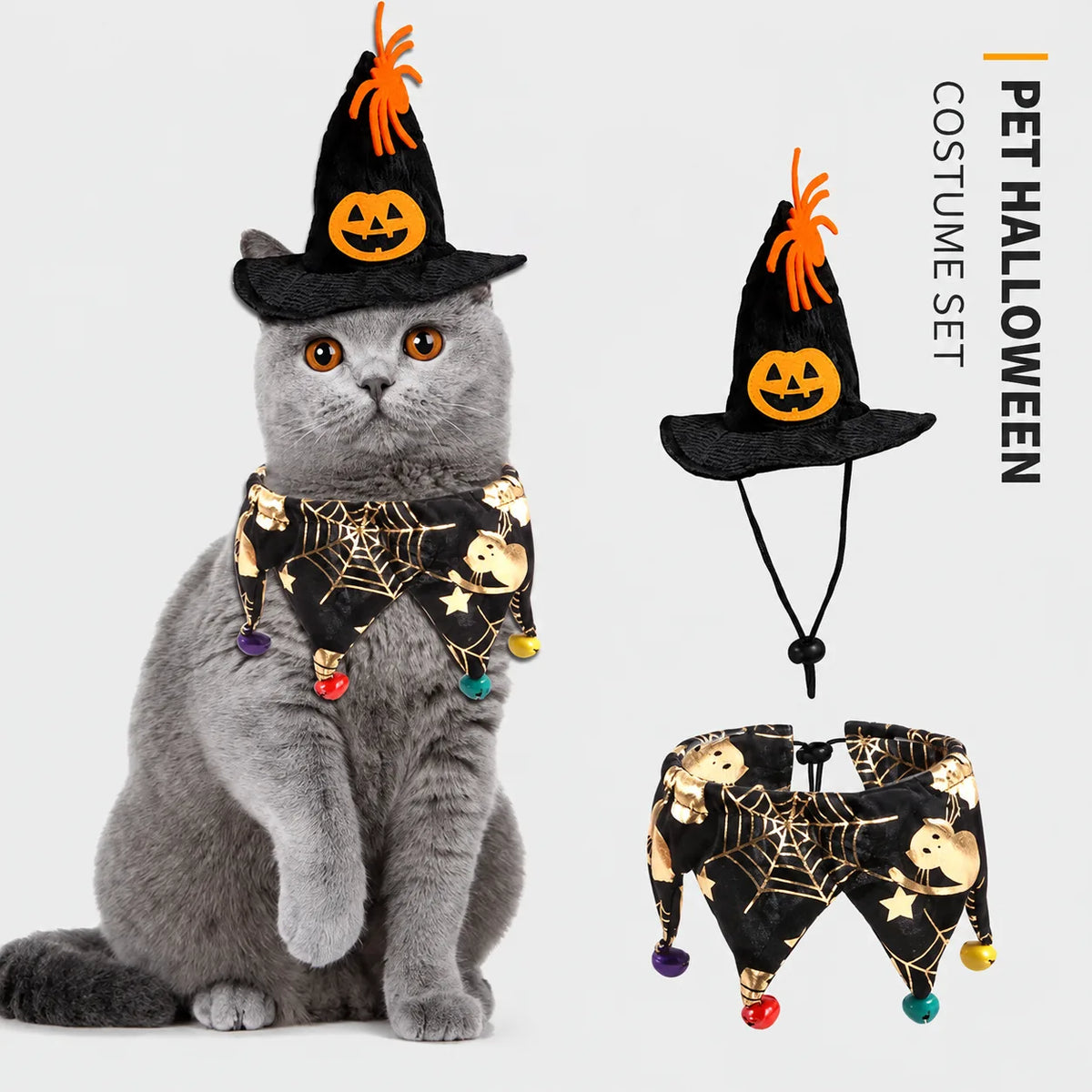 Halloween Witch Pet Costume — product photo 1