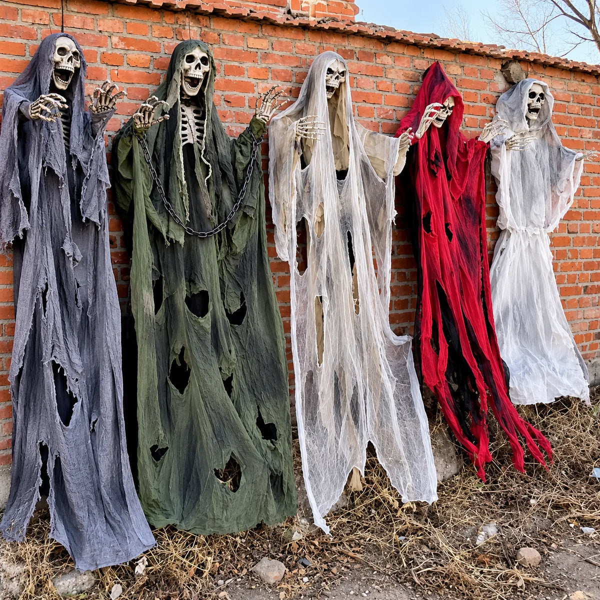 Hanging Grim Reaper Decoration – 1.8 m — product photo 1