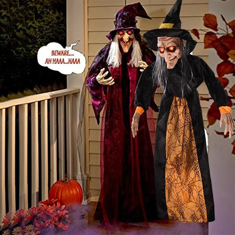 Sound-Activated Halloween Witch – 1.7 m — product photo 3